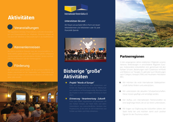 Infoflyer – Alle Infos kompakt als PDF.